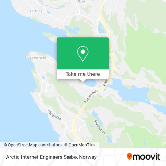 Arctic Internet Engineers Sæbø map