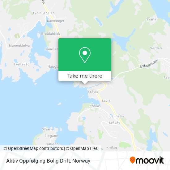 Aktiv Oppfølging Bolig Drift map