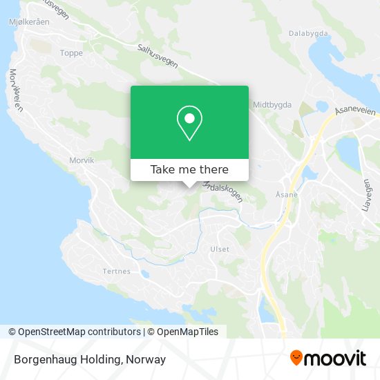 Borgenhaug Holding map