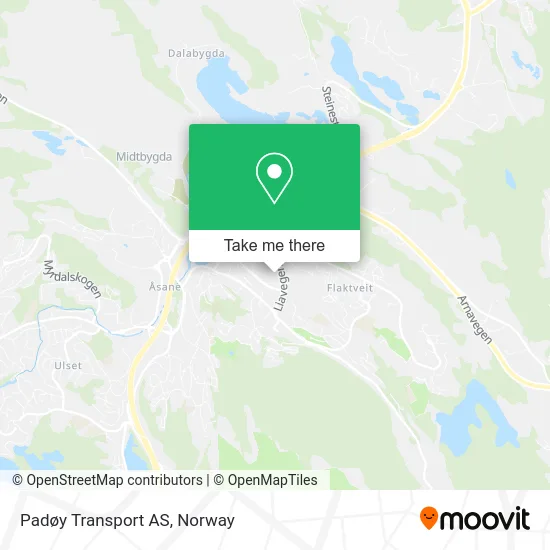 Padøy Transport AS map