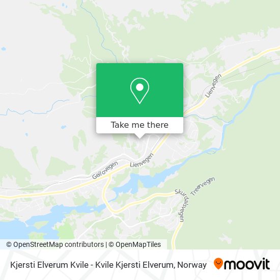 Kjersti Elverum Kvile - Kvile Kjersti Elverum map