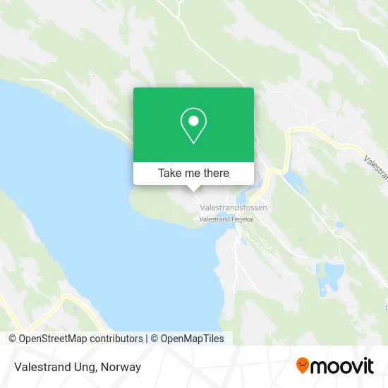 Valestrand Ung map