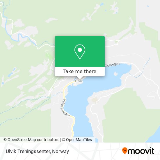 Ulvik Treningssenter map