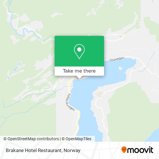 Brakane Hotel Restaurant map