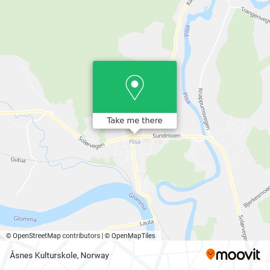 Åsnes Kulturskole map