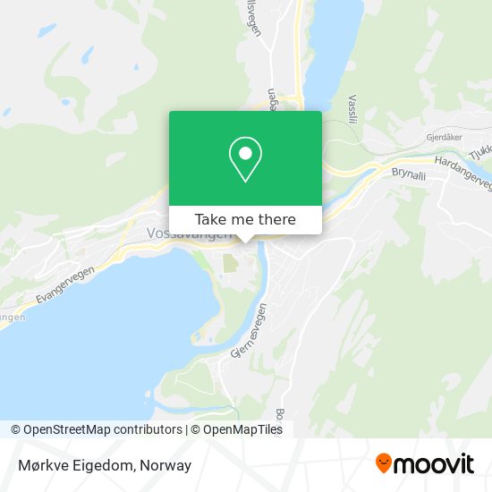 Mørkve Eigedom map