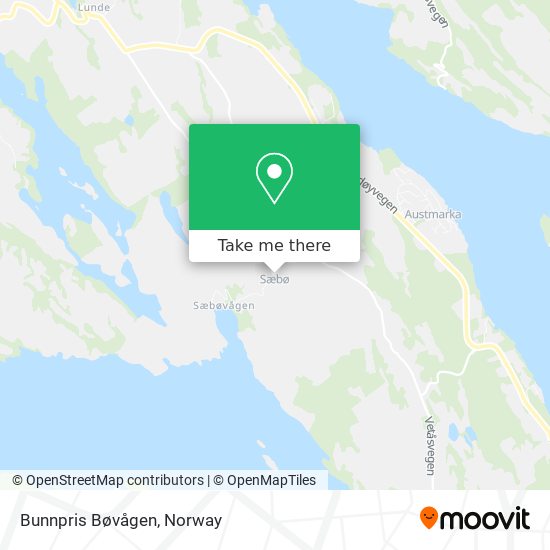 Bunnpris Bøvågen map