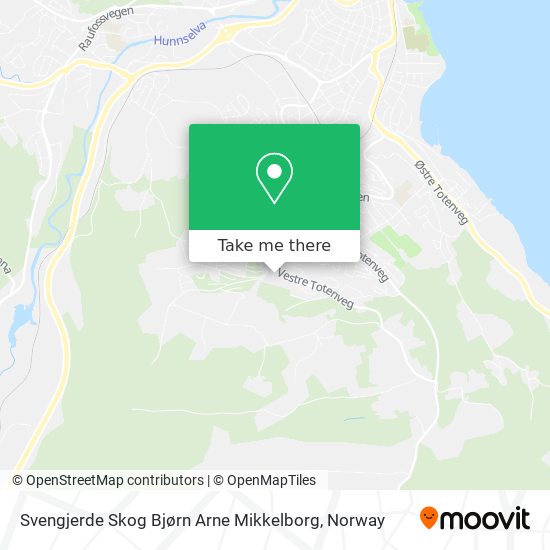 Svengjerde Skog Bjørn Arne Mikkelborg map