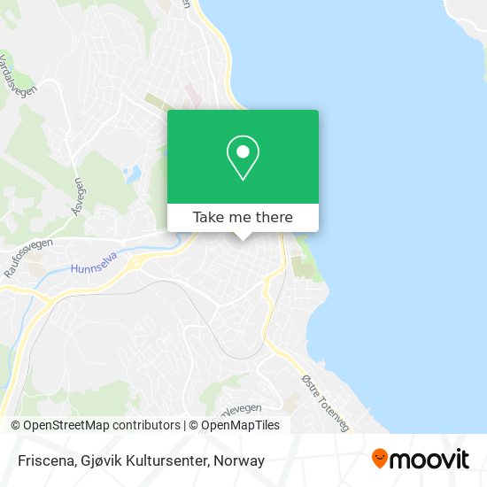 Friscena, Gjøvik Kultursenter map