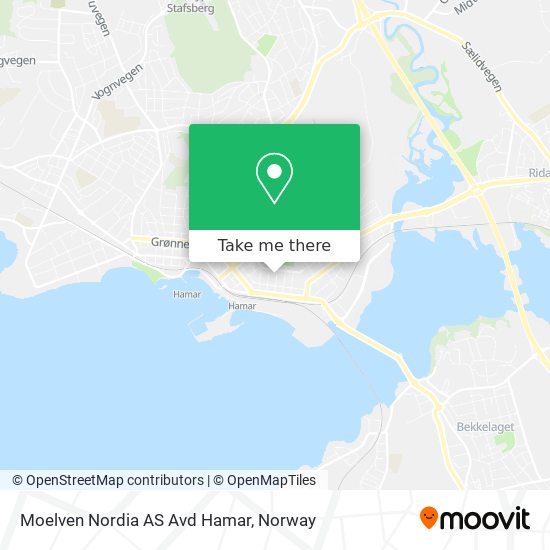 Moelven Nordia AS Avd Hamar map