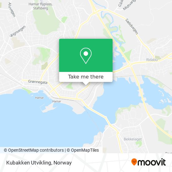 Kubakken Utvikling map