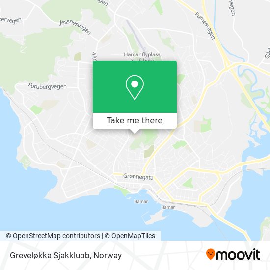 Greveløkka Sjakklubb map