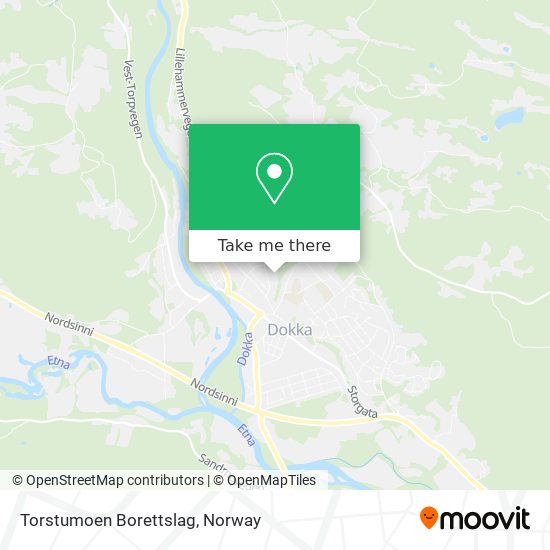 Torstumoen Borettslag map