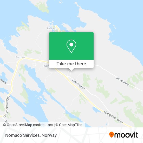 Nomaco Services map