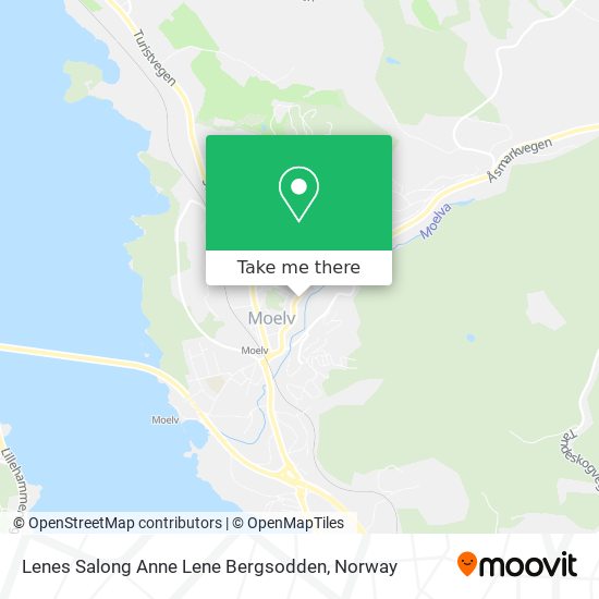 Lenes Salong Anne Lene Bergsodden map