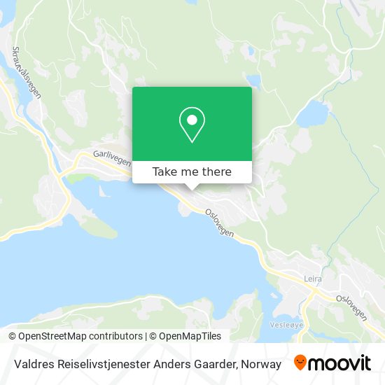 Valdres Reiselivstjenester Anders Gaarder map