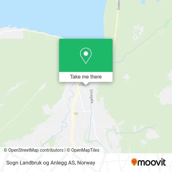 Sogn Landbruk og Anlegg AS map