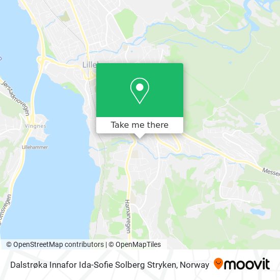 Dalstrøka Innafor Ida-Sofie Solberg Stryken map