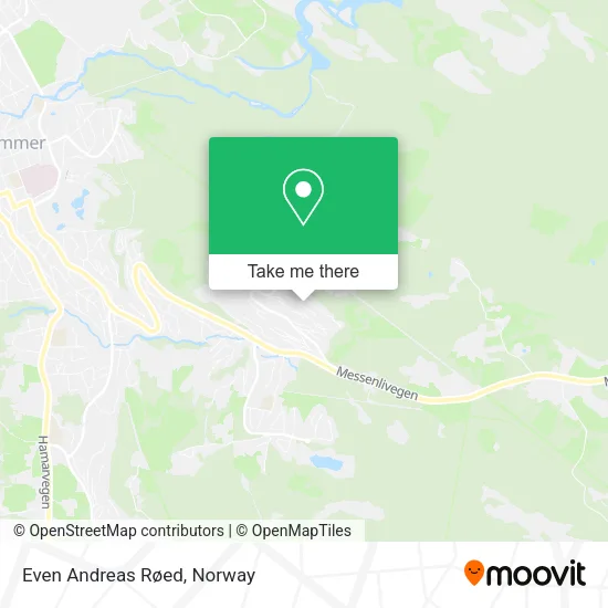 Even Andreas Røed map