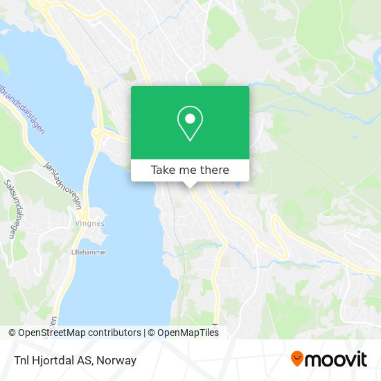 Tnl Hjortdal AS map