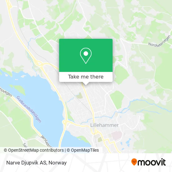 Narve Djupvik AS map