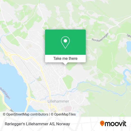 Rørlegger'n Lillehammer AS map