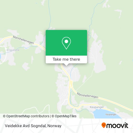 Veidekke Avd Sogndal map