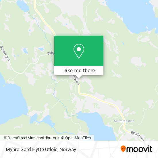 Myhre Gard Hytte Utleie map