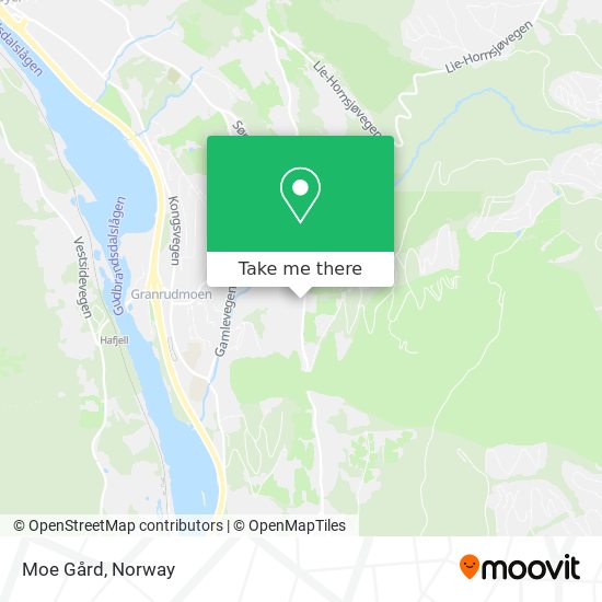 Moe Gård map