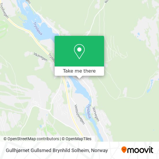 Gullhjørnet Gullsmed Brynhild Solheim map