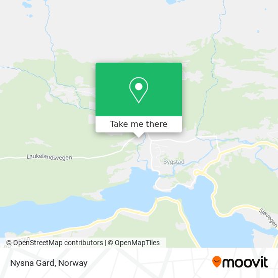 Nysna Gard map