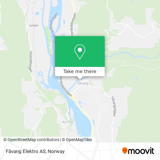 Fåvang Elektro AS map