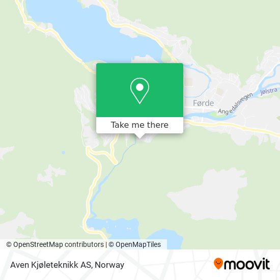 Aven Kjøleteknikk AS map