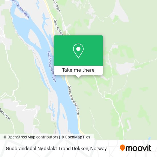Gudbrandsdal Nødslakt Trond Dokken map