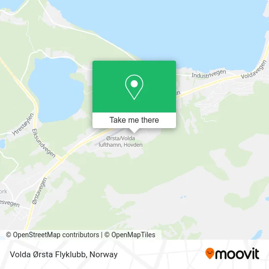 Volda Ørsta Flyklubb map