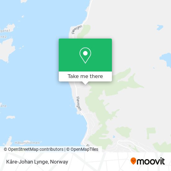 Kåre-Johan Lynge map