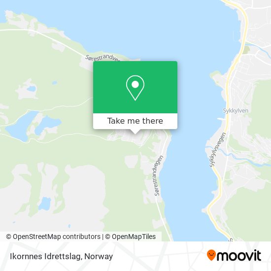 Ikornnes Idrettslag map