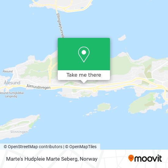 Marte's Hudpleie Marte Seberg map