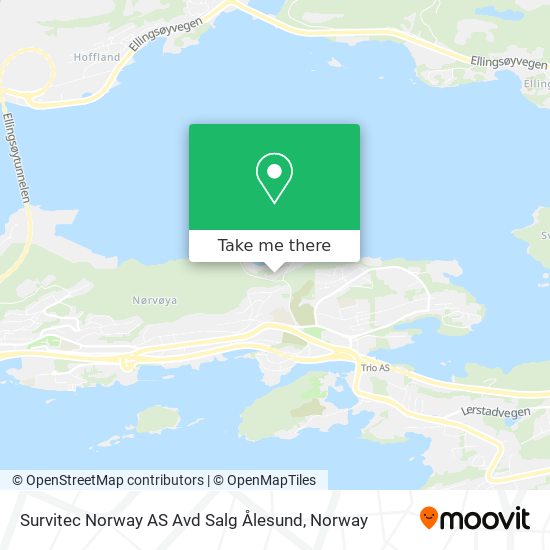 Survitec Norway AS Avd Salg Ålesund map