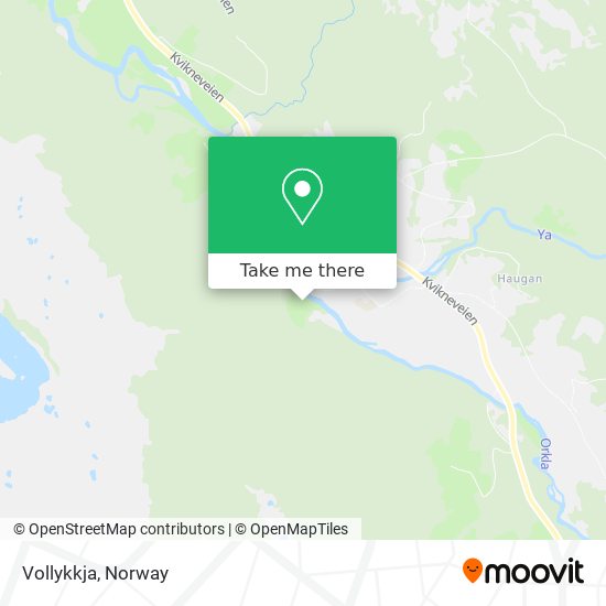 Vollykkja map