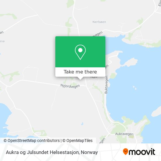 Aukra og Julsundet Helsestasjon map