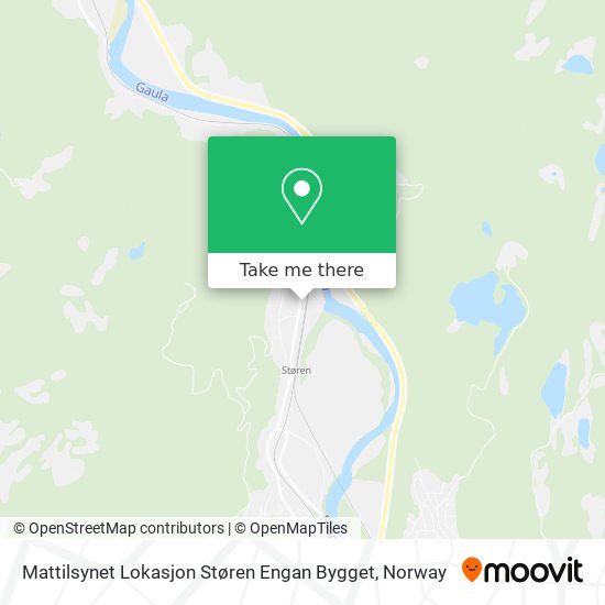 Mattilsynet Lokasjon Støren Engan Bygget map