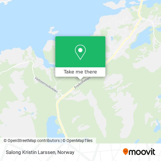 Salong Kristin Larssen map