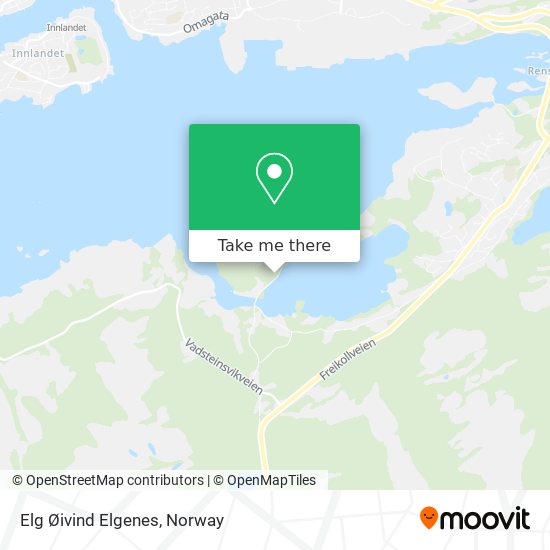 Elg Øivind Elgenes map