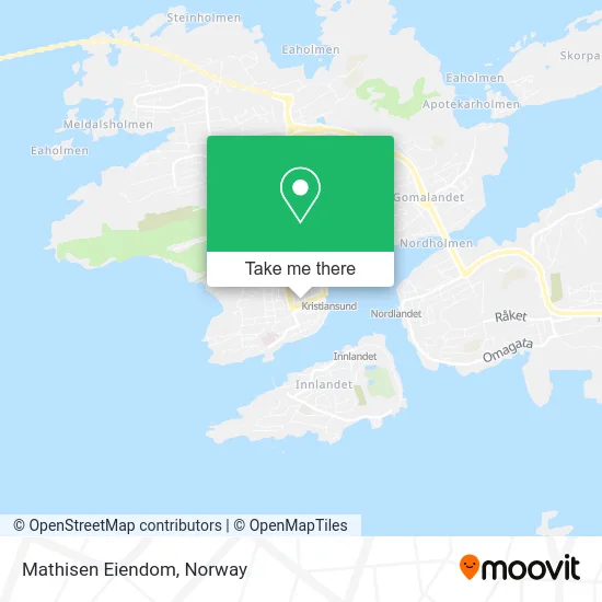 Mathisen Eiendom map