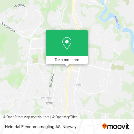Heimdal Eiendomsmegling AS map