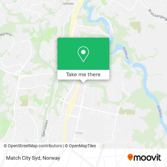 Match City Syd map