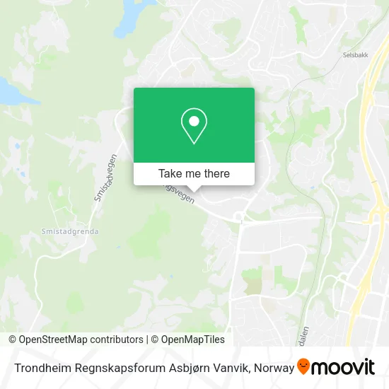 Trondheim Regnskapsforum Asbjørn Vanvik map