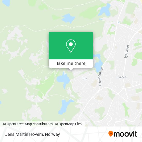 Jens Martin Hovem map