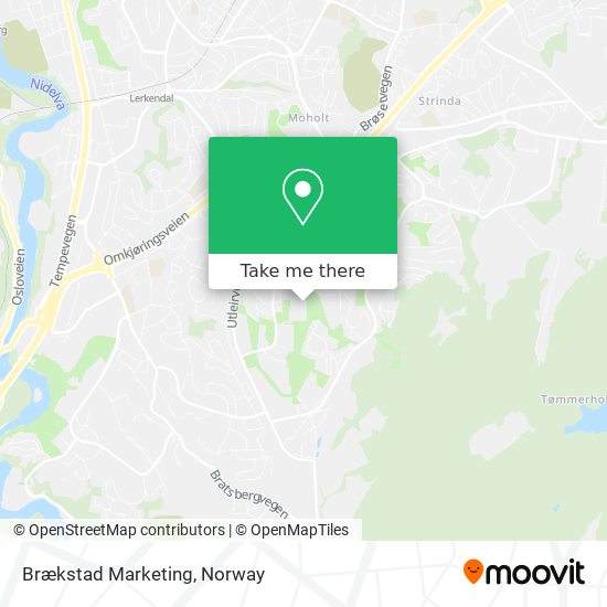 Brækstad Marketing map